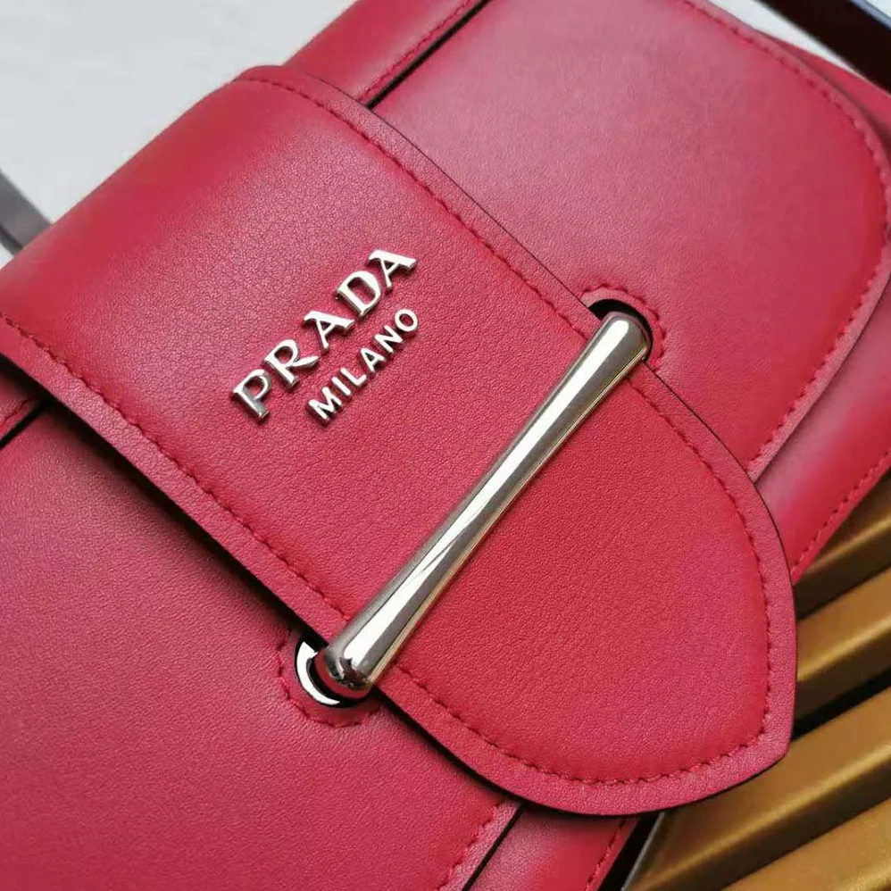 Prada Prada Sidonie Shoulder Bag for Women in Red