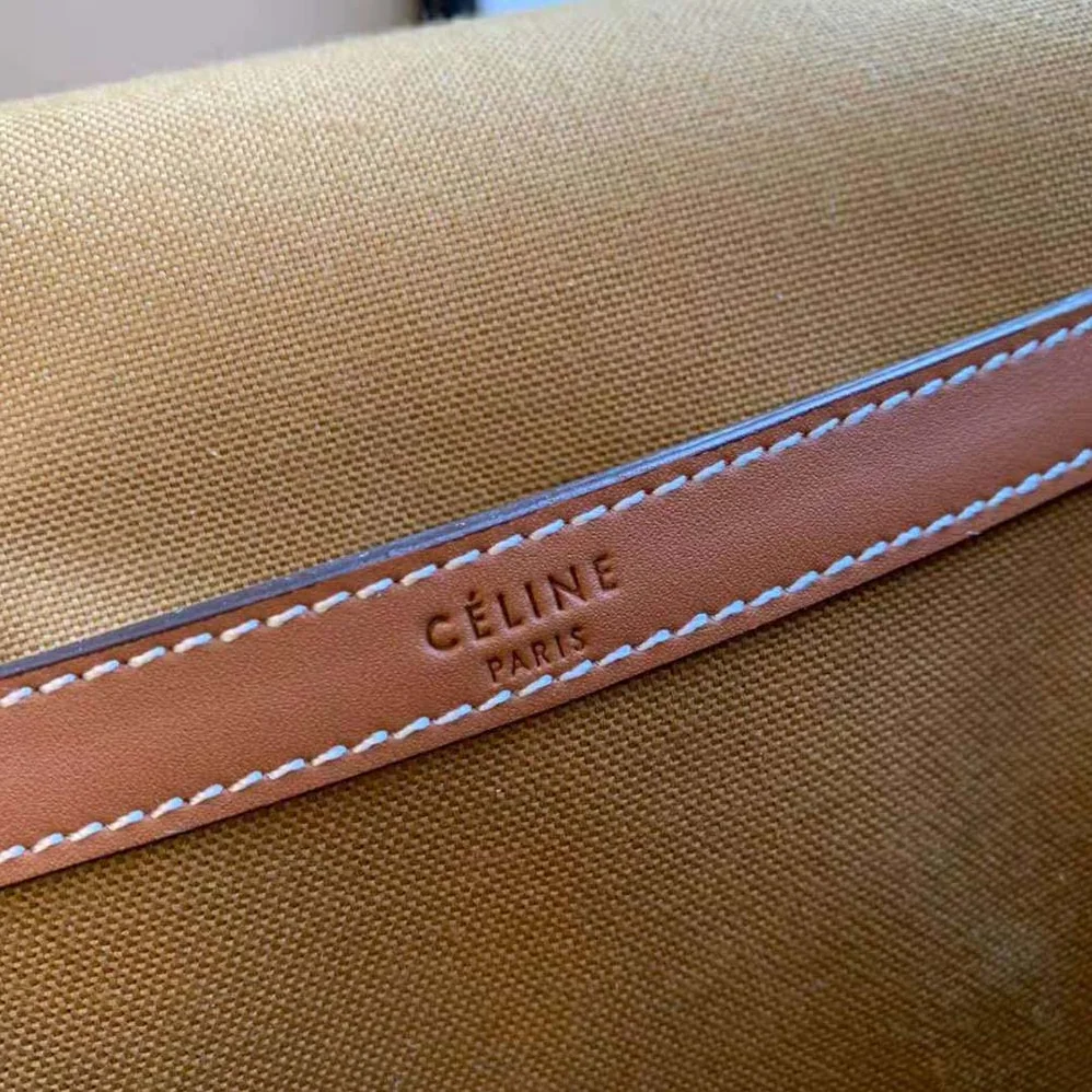 Celine Medium Folco Bag in Triomphe Canvas for Women Celine Medium Folco Bag in Triomphe Canvas for Women