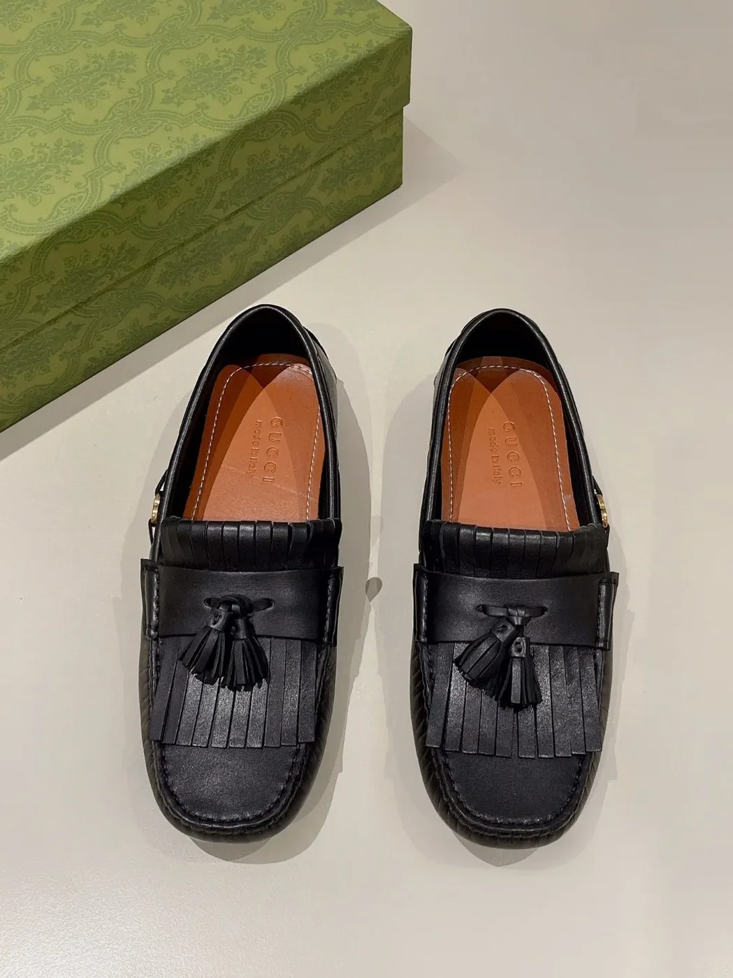Gucci Loafer With Driver Interlocking G Black for Men Gucci Loafer With Driver Interlocking G Black for Men