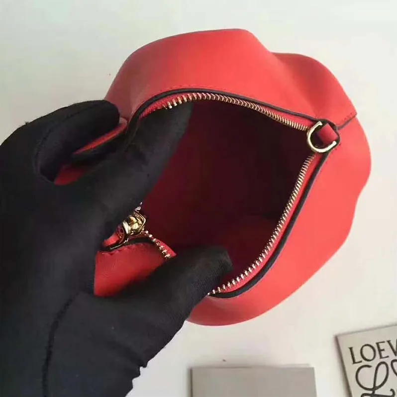 Loewe Elephant Mini Bag in Calfskin for Women in Red Loewe Elephant Mini Bag in Calfskin for Women in Red