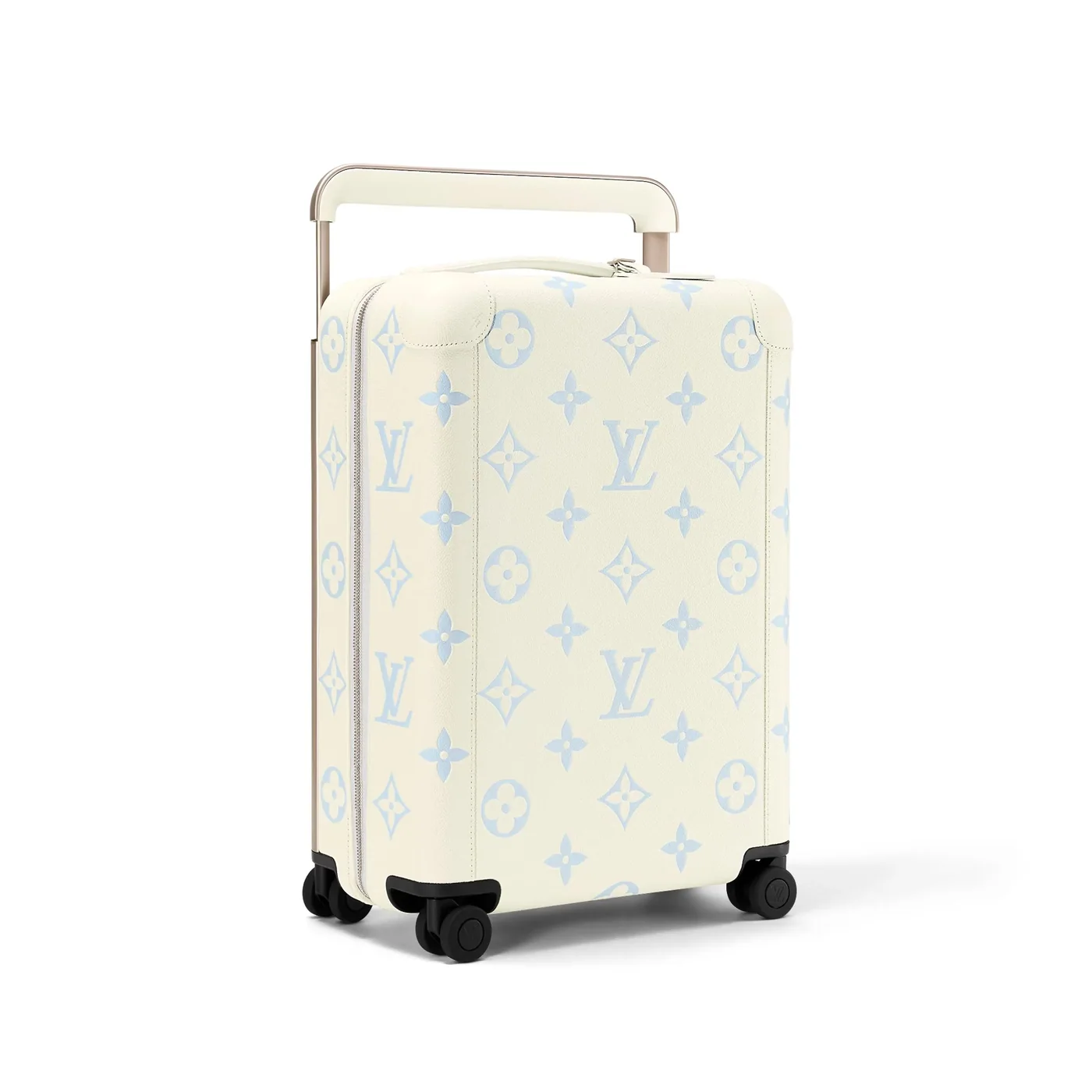 Louis Vuitton Horizon 55 Suitcase in Cream Champagne Hardware Louis Vuitton Horizon 55 Suitcase in Cream Champagne Hardware