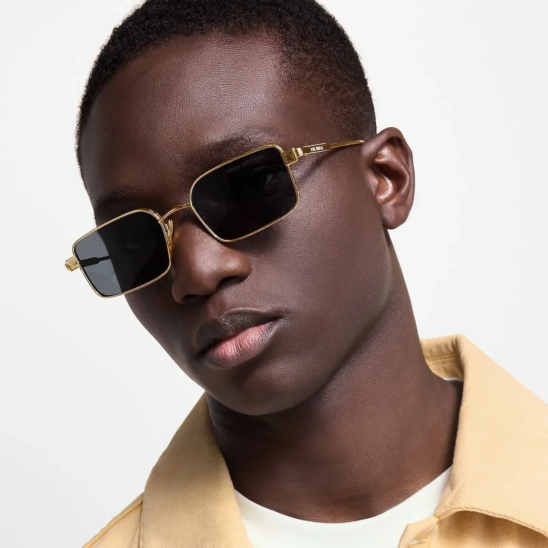 Louis Vuitton LV Pure Low Square Sunglasses Black