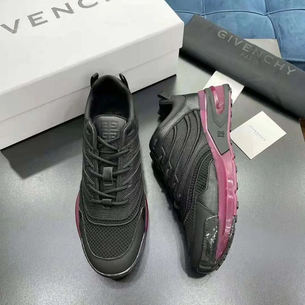 Givenchy Giv 1 Sneakers in Leather and Mesh for Unisex in Purple