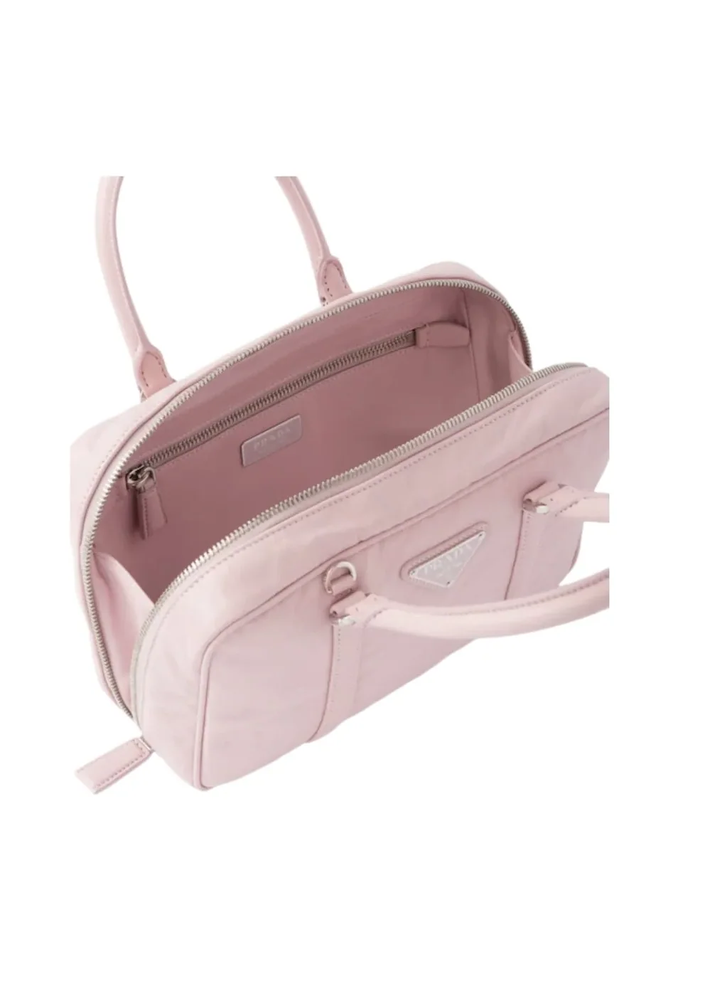 Medium Antique Nappa Top Handle Bag Pink 1BB092_UVL_F0E18_V_T2O Medium Antique Nappa Top Handle Bag Pink 1BB092_UVL_F0E18_V_T2O