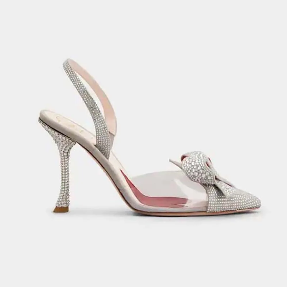 Roger Vivier I Love Vivier Bow Strass Pumps in PVC for Women