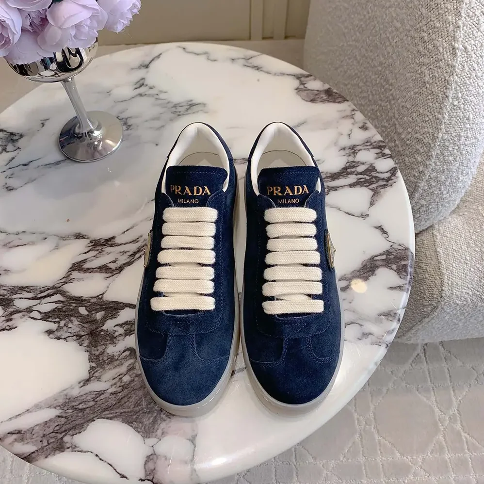 Prada Suede Sneakers for Unisex Prada Suede Sneakers for Unisex