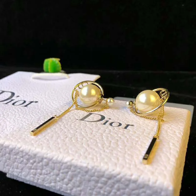 Dior Dior Tribales Earrings for Women in White