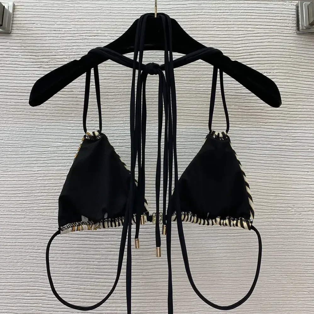 Loewe Bikini Top for Women in Bottoms in Technical Jersey