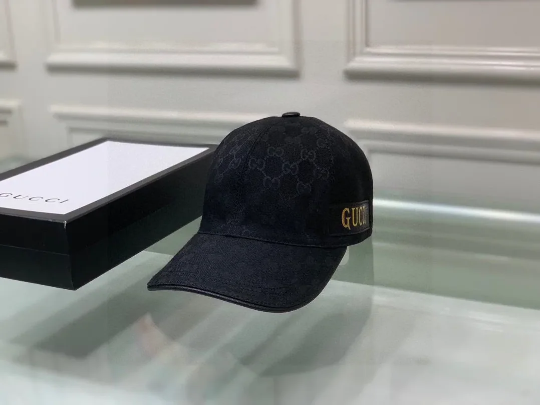 Gucci Baseball Hat Black Gucci Baseball Hat Black