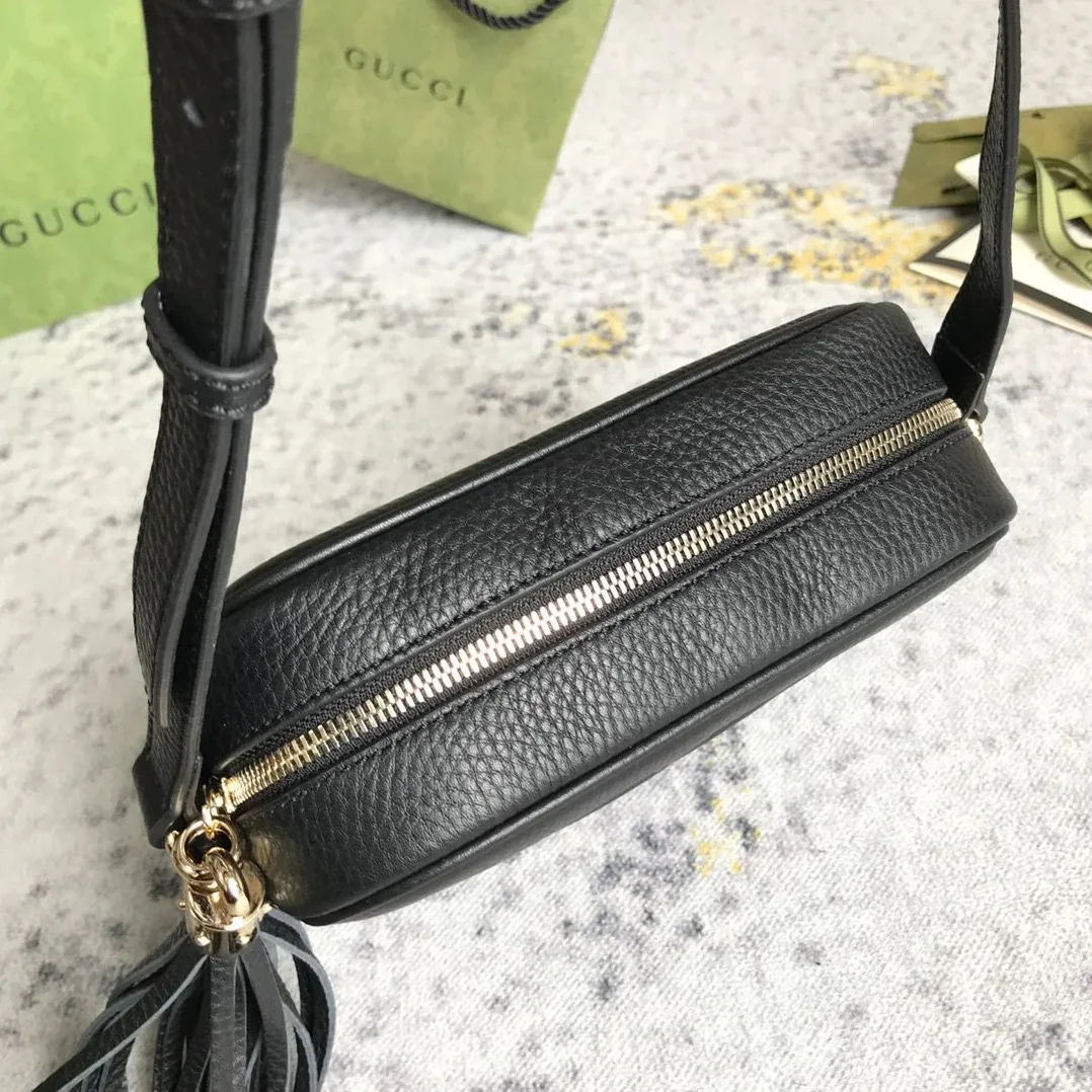 Gucci Soho Small Disco Bag Black / GG