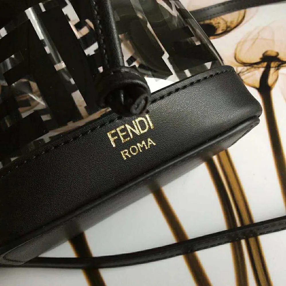 Fendi MON TRESOR PU Mini-Bag for Women in Black Fendi MON TRESOR PU Mini-Bag for Women in Black