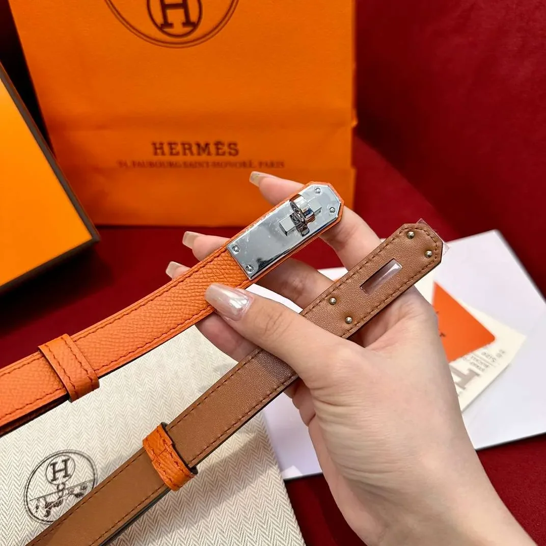 Hermes Kelly 18 Belt Brown Hermes Kelly 18 Belt Brown