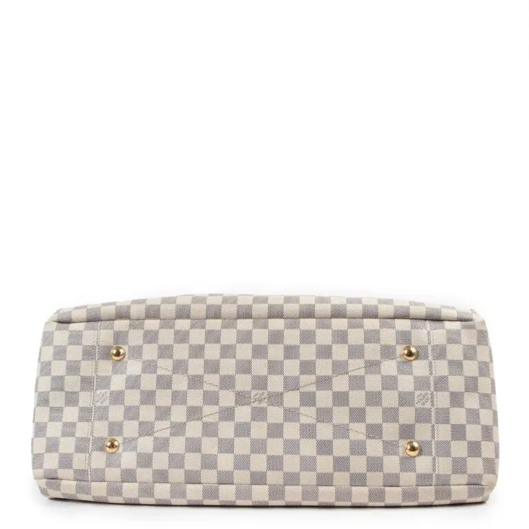 Louis Vuitton Artsy GM Damier Azur in Gold Hardware Louis Vuitton Artsy GM Damier Azur in Gold Hardware