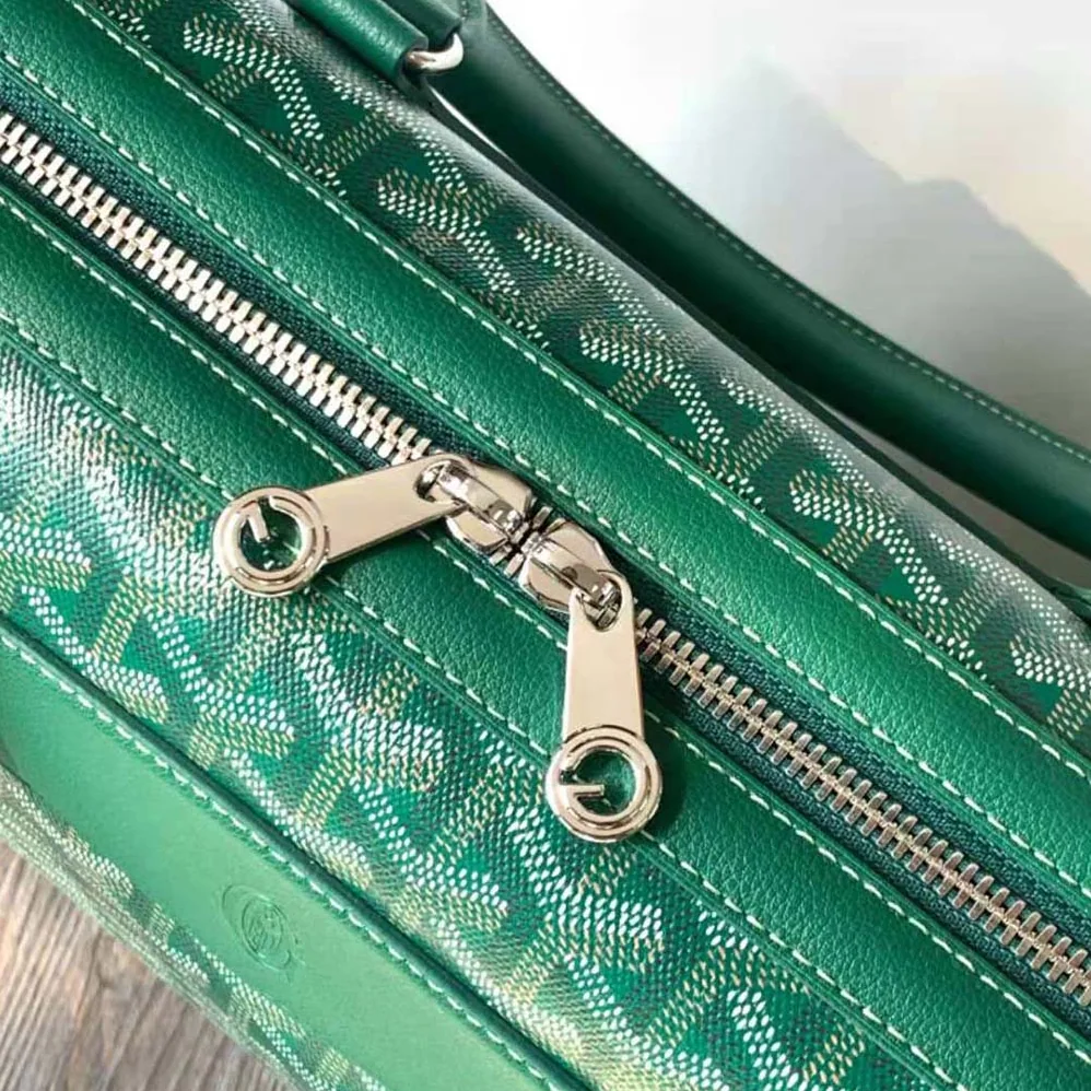 Goyard Cisalpin Document Case for Unisex in Green Goyard Cisalpin Document Case for Unisex in Green