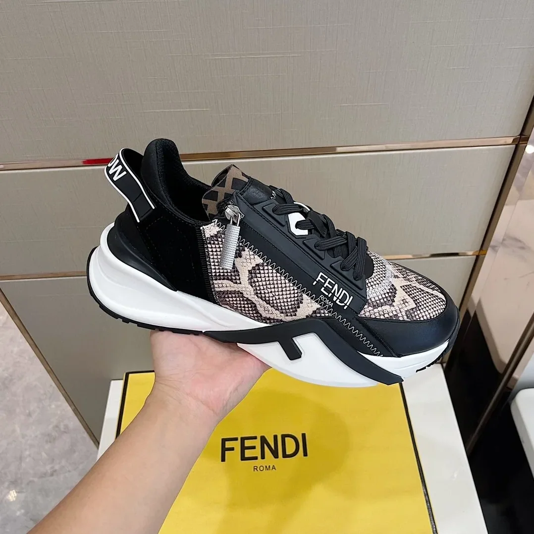 Fendi Flow Sneakers Black Fendi Flow Sneakers Black