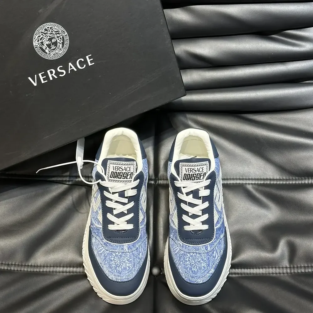 Versace Greca Odissea Sneakers for Unisex Versace Greca Odissea Sneakers for Unisex