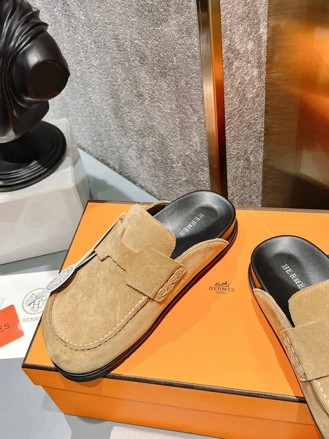 Hermes Go Mule Brown Hermes Go Mule Brown