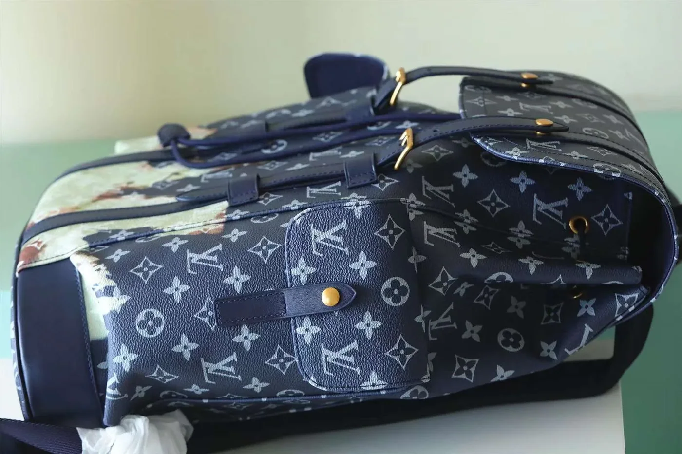 Louis Vuitton Christopher MM Drak Blue / Louis Vuitton Christopher MM Drak Blue /