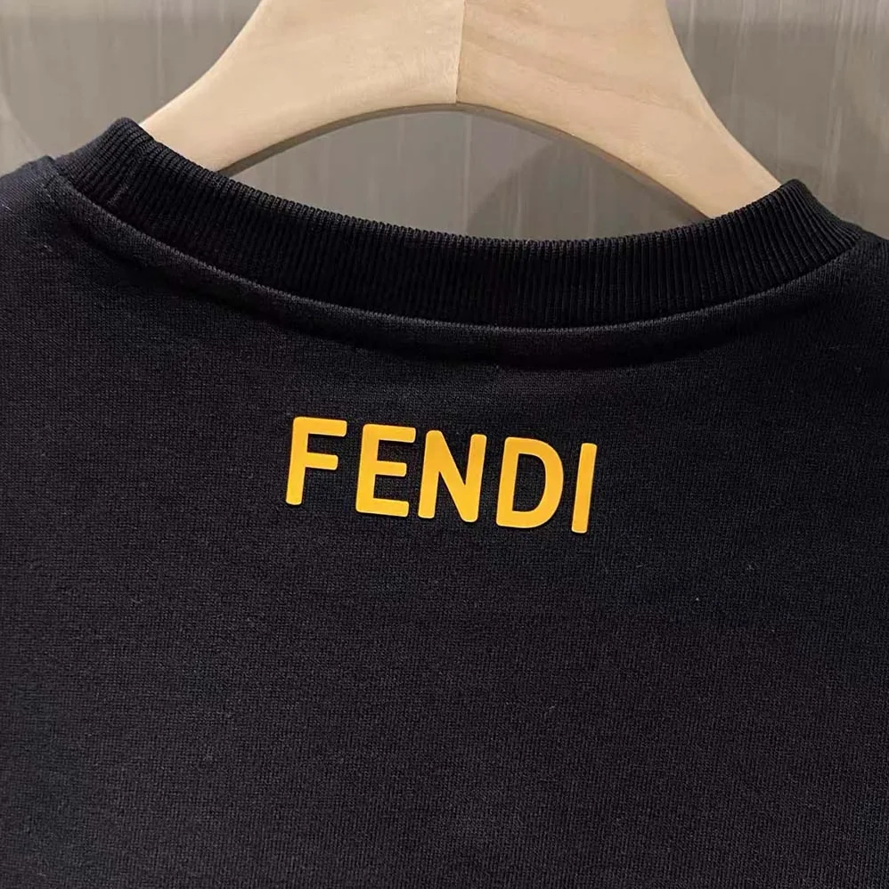 Fendi Black Wool Sweater for Women in Black Fendi Black Wool Sweater for Women in Black