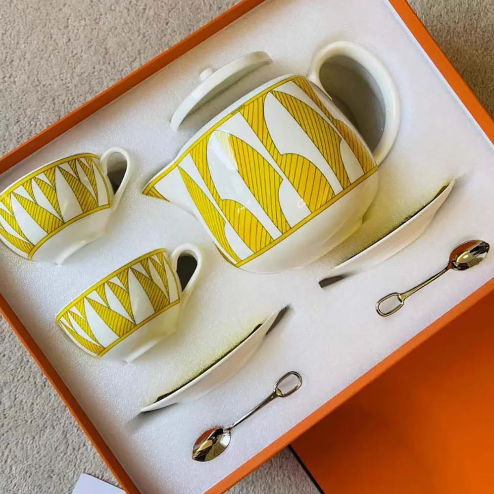 Hermes Soleil D'Hermes Teapot for Unisex Hermes Soleil D'Hermes Teapot for Unisex