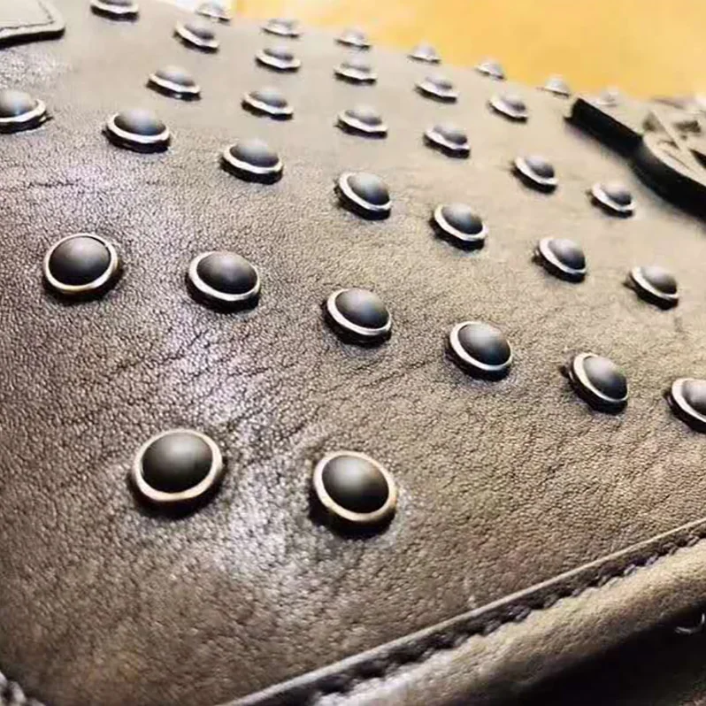 Saint Laurent YSL Niki Medium Vintage Leather All Over Studs for Women Saint Laurent YSL Niki Medium Vintage Leather All Over Studs for Women