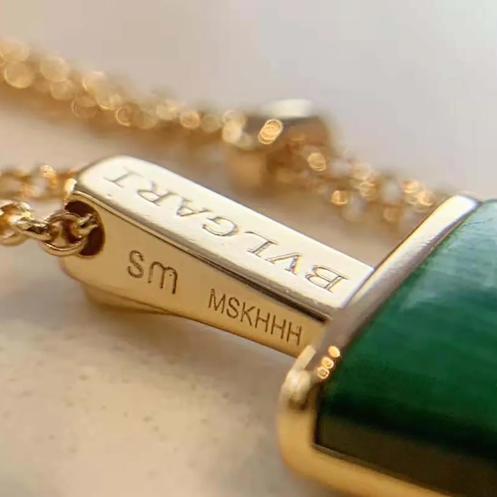 Bvlgari BVLGARI BVLGARI Gelati 18 KT Rose Gold Soft Bracelet for Women in Green Bvlgari BVLGARI BVLGARI Gelati 18 KT Rose Gold Soft Bracelet for Women in Green