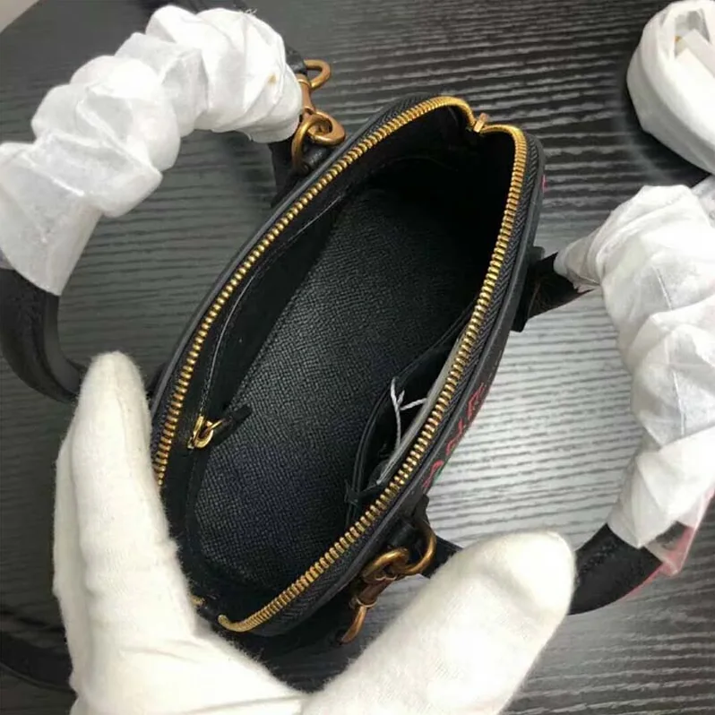 Balenciaga Ville Top Handle XXS Graffiti for Women in Black Balenciaga Ville Top Handle XXS Graffiti for Women in Black