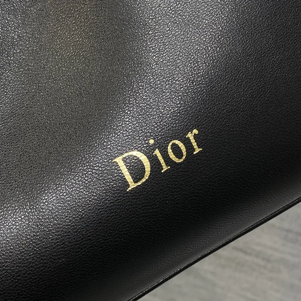 Dior Medium Dior Bow Bag Black Lambskin for Women