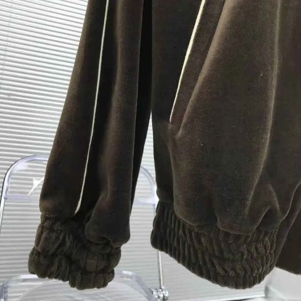 Celine Triomphe Jersey Sweatshirt in Velvet for Women