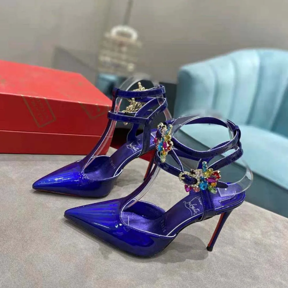 Christian Louboutin Maravilla Joli 100 mm Heel Height for Women in Purple