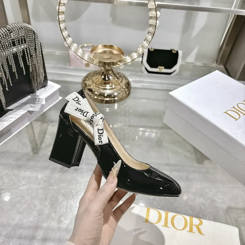 Dior J'Adior Pump Black Patent Calfskin for Women