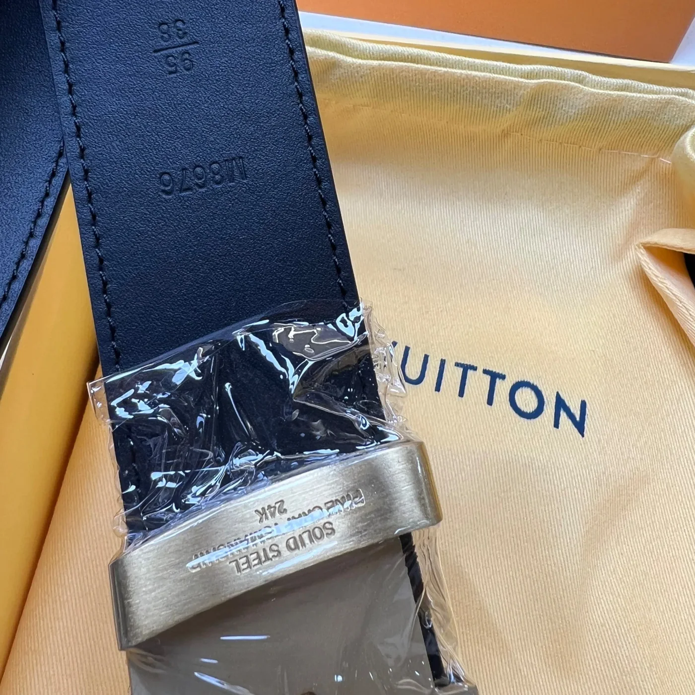 Louis Vuitton Initiales Reversible LV Belt with Silver Toned Hardware LV for Women