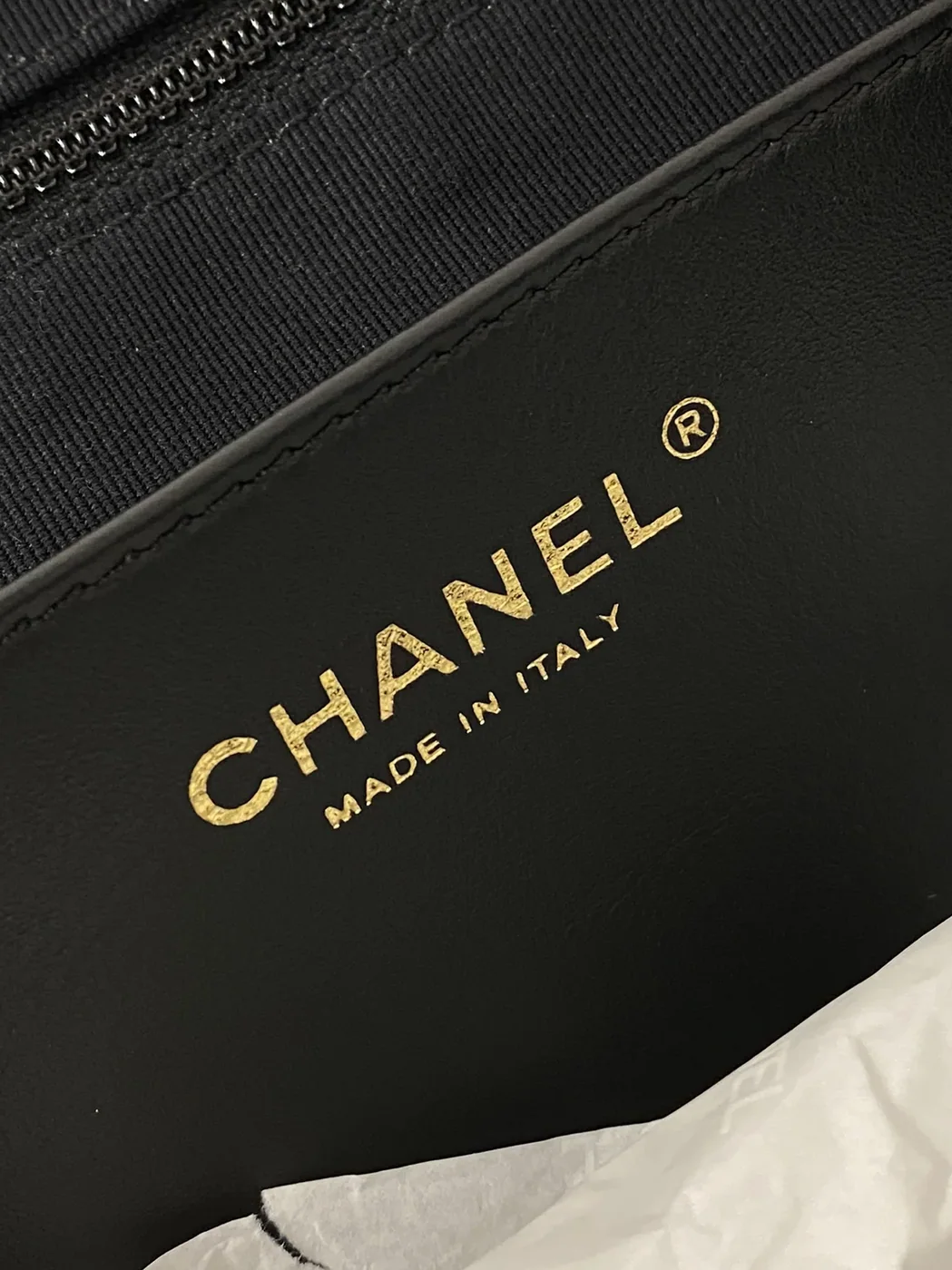 Chanel Maxi Hobo Bag in Black Gold Hardware