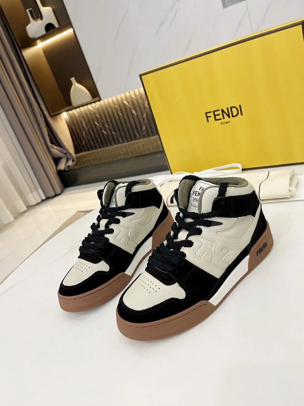 Fendi Low Tops In Black Fendi Low Tops In Black