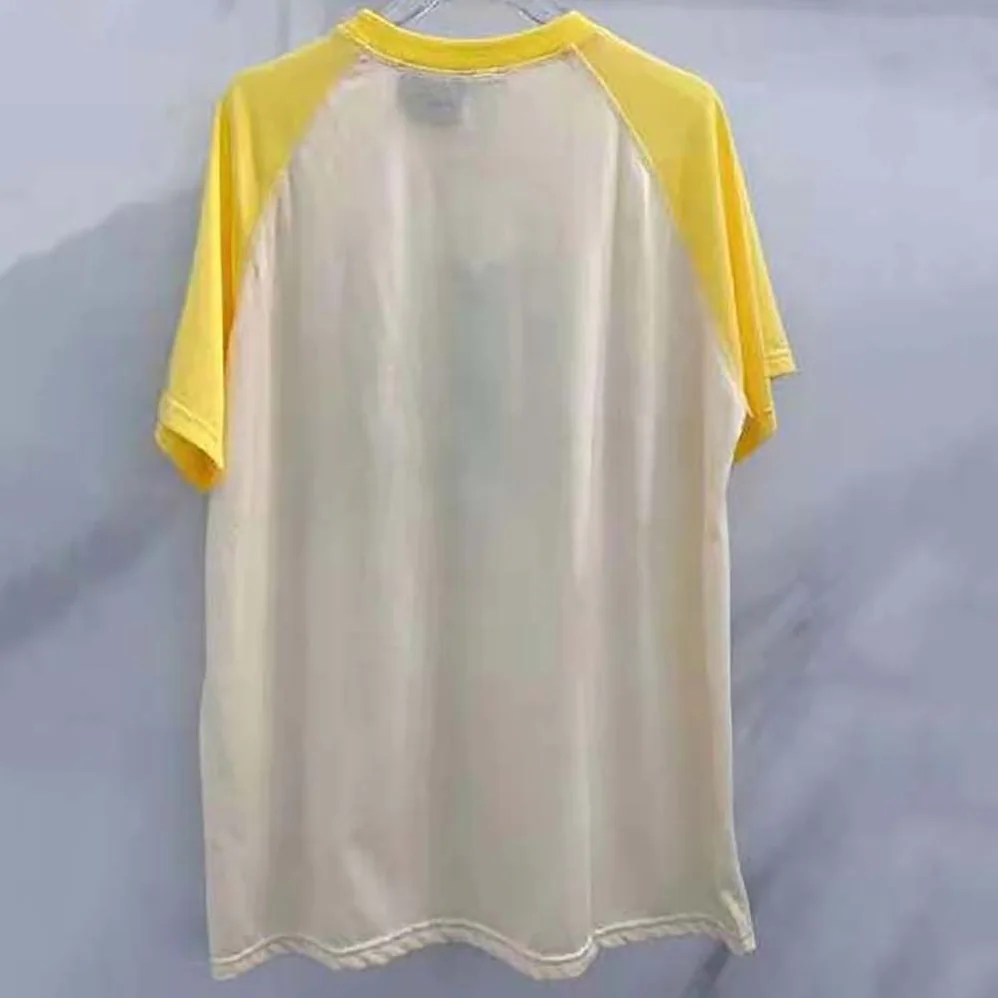 Loewe Cropped landscape T-shirt in Cotton for Women in Yellow