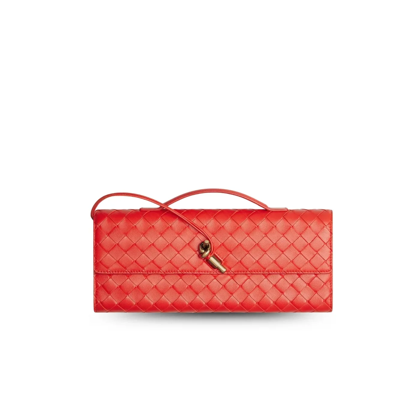 Bottega Veneta Andiamo Clutch Cherry Tomato / Bottega Veneta Andiamo Clutch Cherry Tomato /