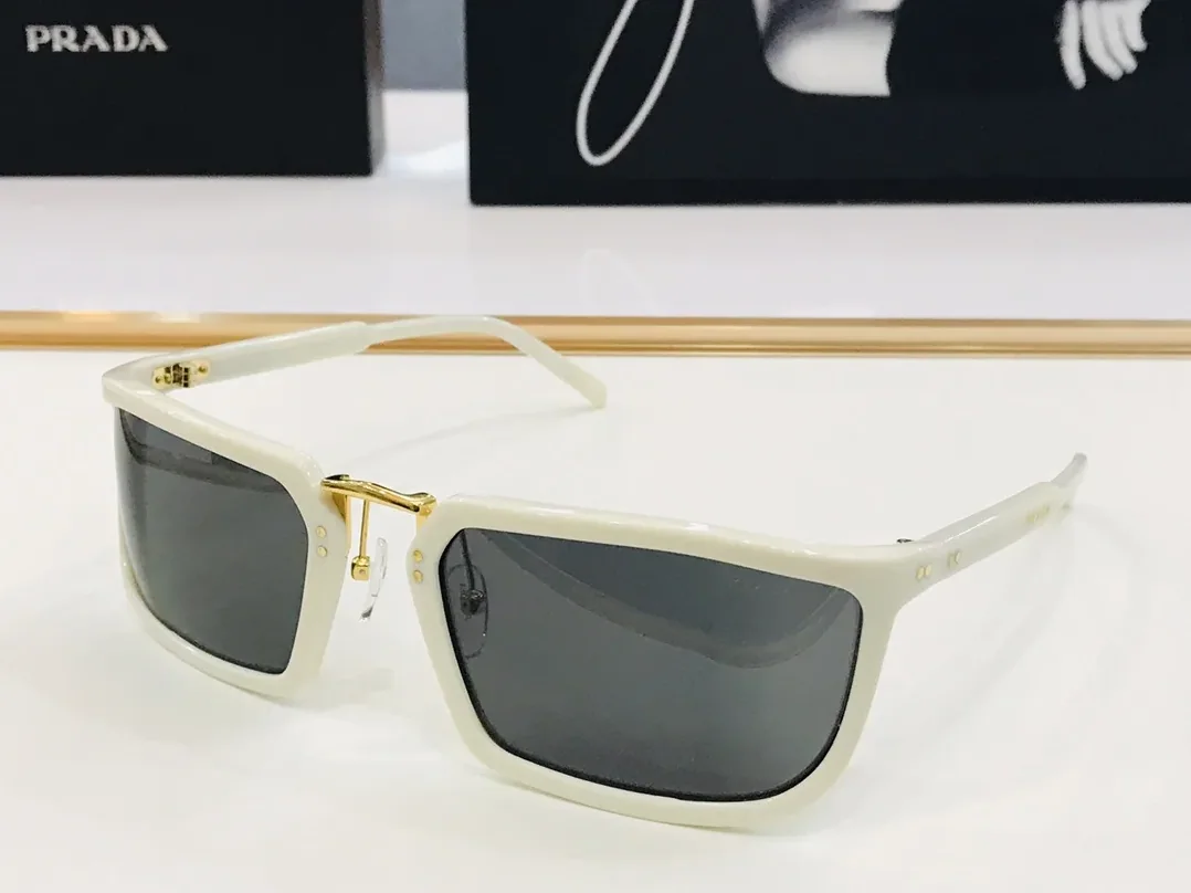 Prada Oval Sunglasses White Prada Oval Sunglasses White