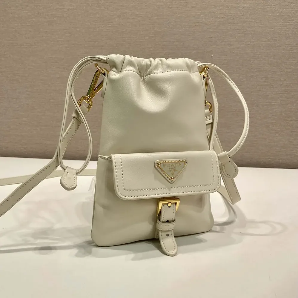 Prada Nappa Leather Pouch for Women
