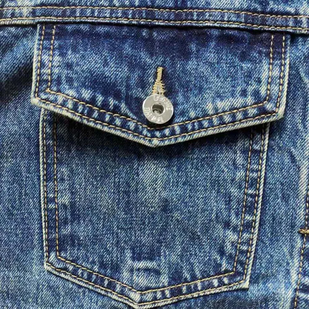Loewe Anagram Jacket in Denim for Women Loewe Anagram Jacket in Denim for Women