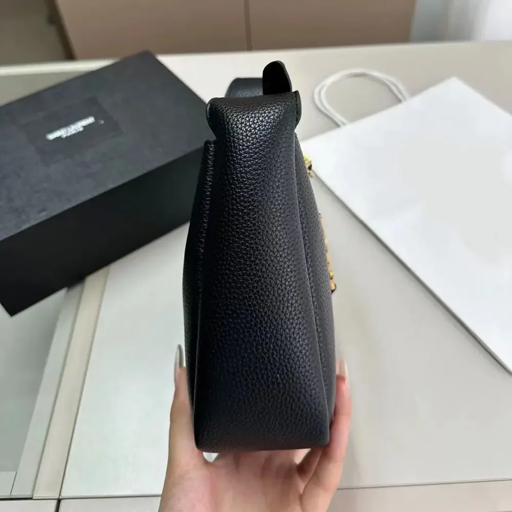 Saint Laurent YSL Le 5 à 7 Supple Baby in Grained Leather for Women Saint Laurent YSL Le 5 à 7 Supple Baby in Grained Leather for Women