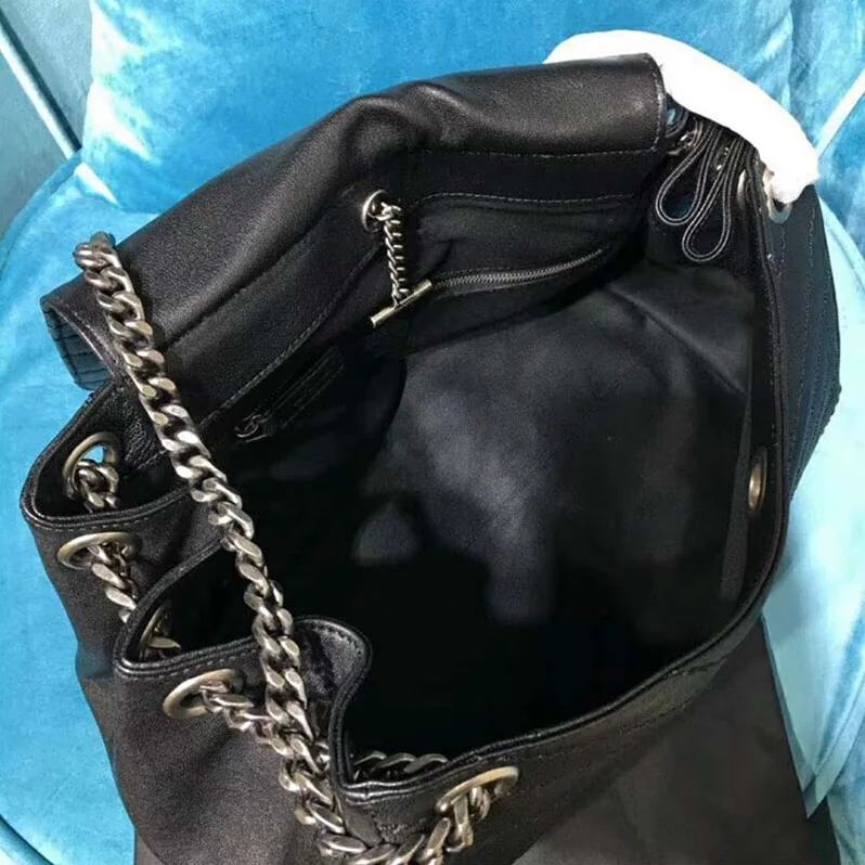 Saint Laurent YSL Medium Nolita Bag Vintage Leather for Women in Black Saint Laurent YSL Medium Nolita Bag Vintage Leather for Women in Black