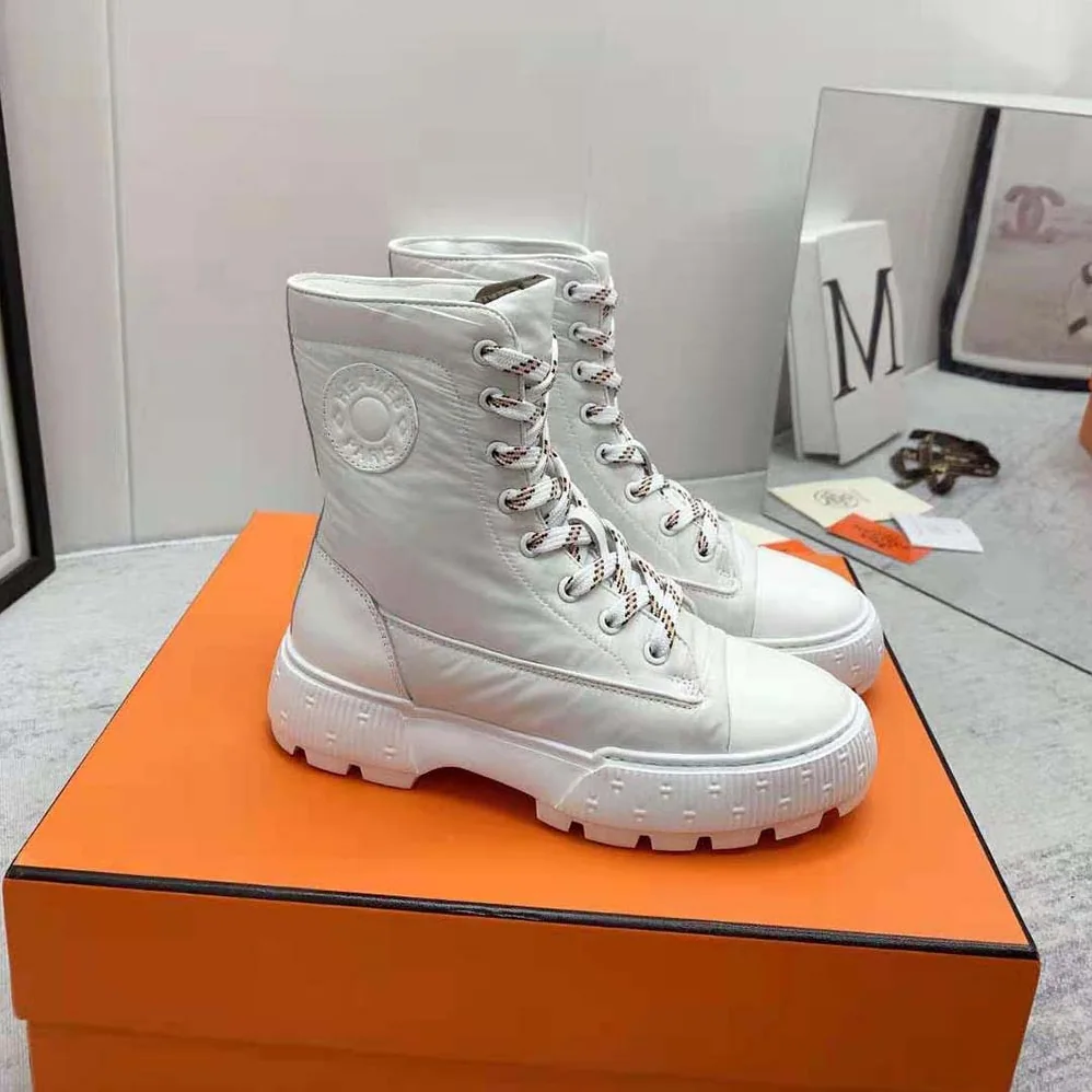 Hermes Fresh Ankle Boot for Women in White Hermes Fresh Ankle Boot for Women in White