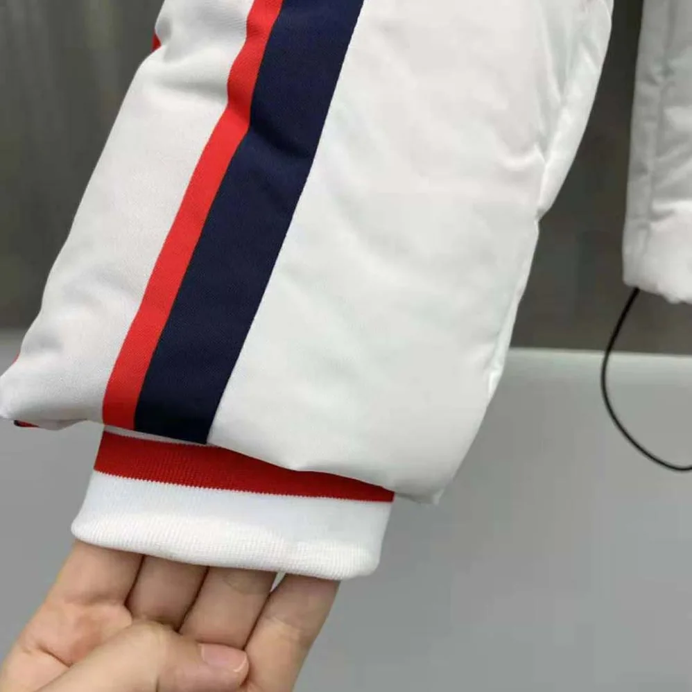 Dior Dioralps Hooded Down Jacket White Three for Women in Tone Dior Dioralps Hooded Down Jacket White Three for Women in Tone