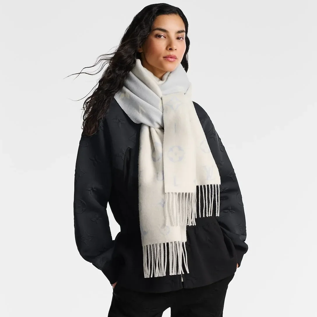 Louis Vuitton Reykjavik 2.0 Scarf Light Grey /