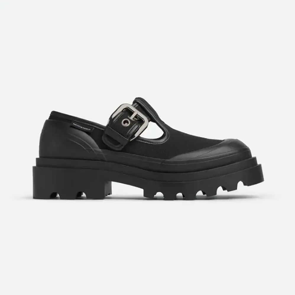 Bottega Veneta Trek Mary-Jane with Chunky Rubber Sole for Women Bottega Veneta Trek Mary-Jane with Chunky Rubber Sole for Women