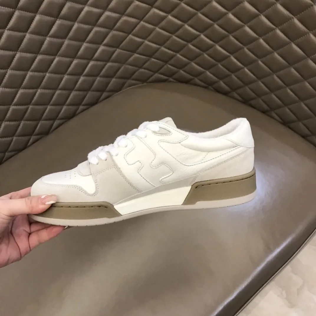 Fendi FD Fendi Match Low Tops Sneakers White 8E8252AHH2F1FHS Fendi FD Fendi Match Low Tops Sneakers White 8E8252AHH2F1FHS