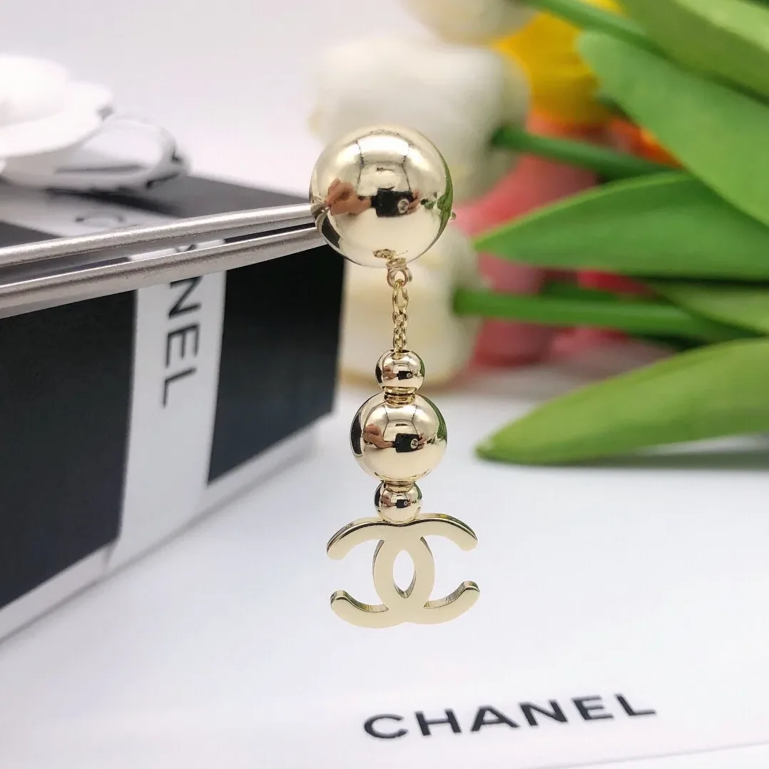 CC Ball Earrings Gold CC Ball Earrings Gold