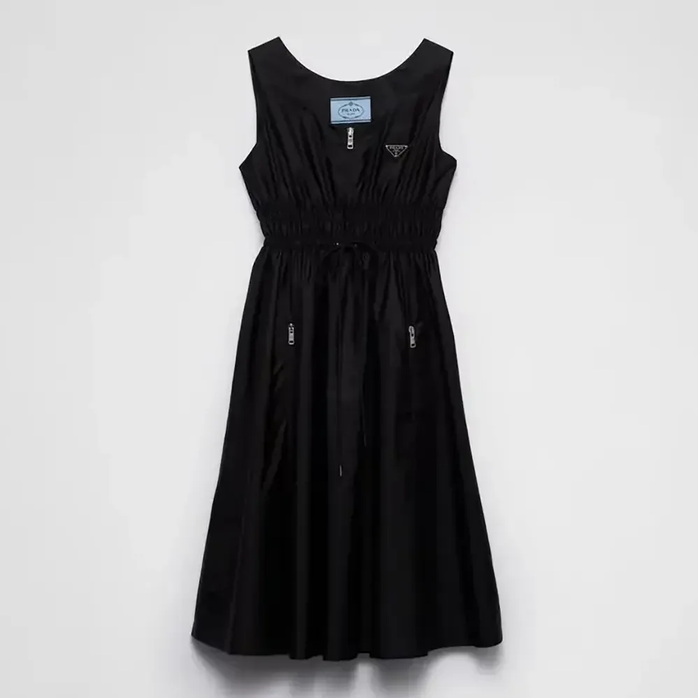 Prada Light Re for Women in Nylon Sleeveless Dress Prada Light Re for Women in Nylon Sleeveless Dress