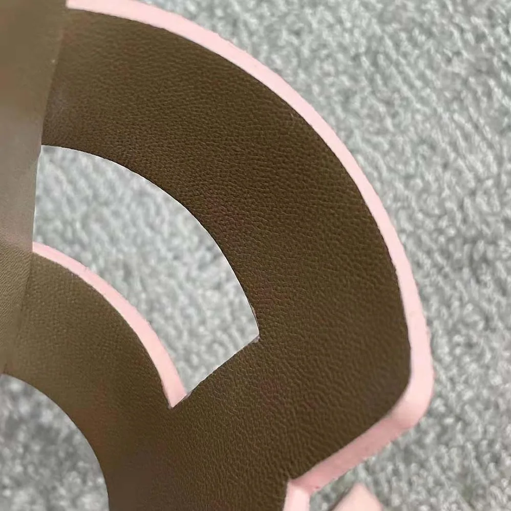 Hermes Oran Sandal in Suede Goatskin for Women in Rose Hermes Oran Sandal in Suede Goatskin for Women in Rose