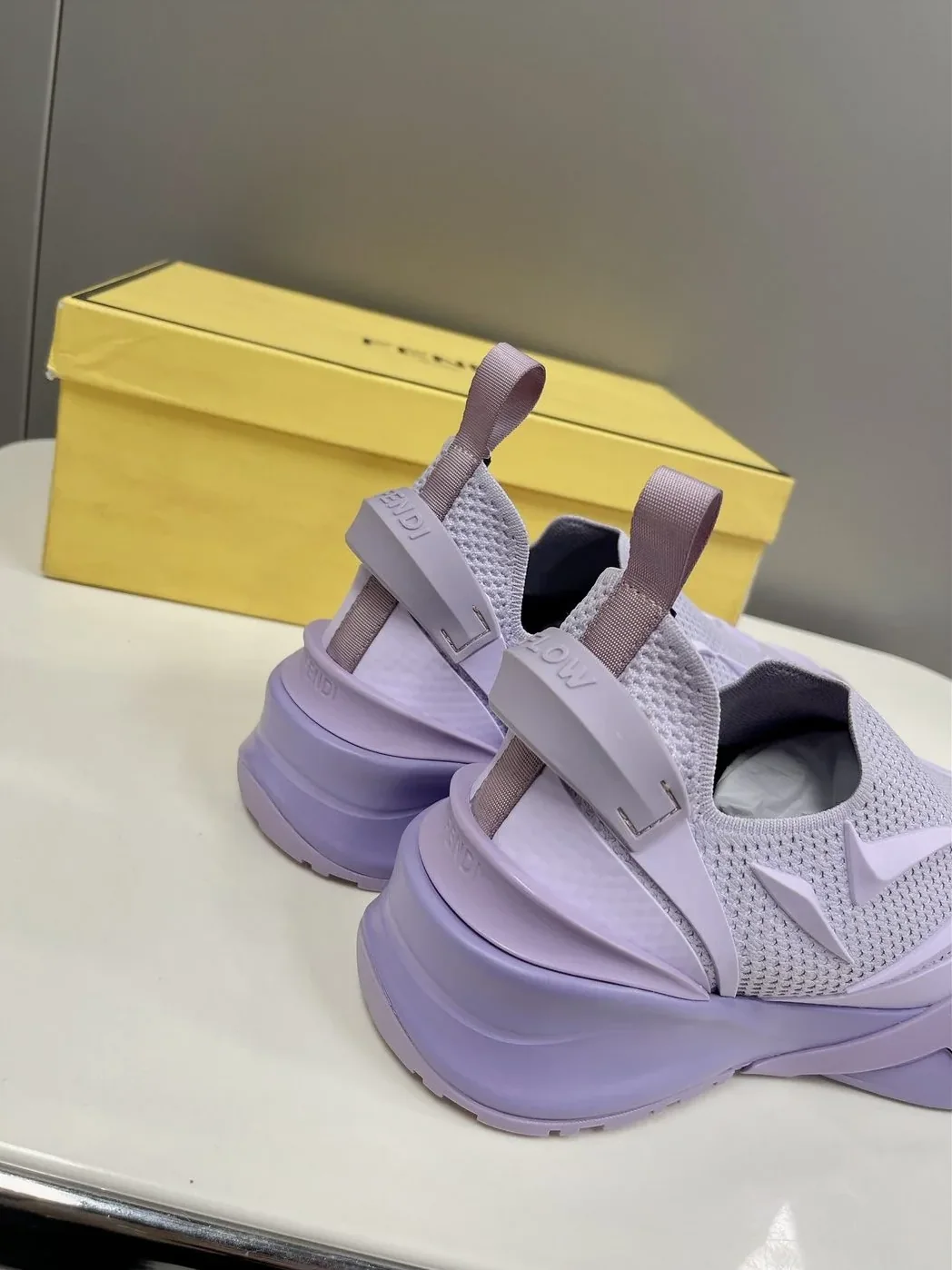 Fendi Low Trainers Sneakers Violet Fendi Low Trainers Sneakers Violet